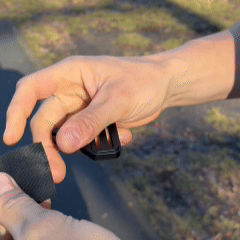 CALIRING 2-in-1 Trainingsringe für Boden- & Hängeübungen | Handgelenkschonendes Calisthenics Training